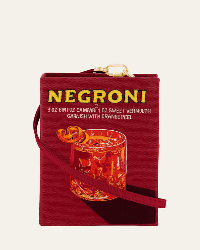 Negroni Book Clutch Bag